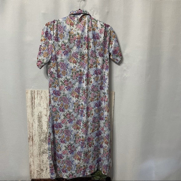 Vintage Tribrite Floral Dress Size 16P - Picture 5 of 8